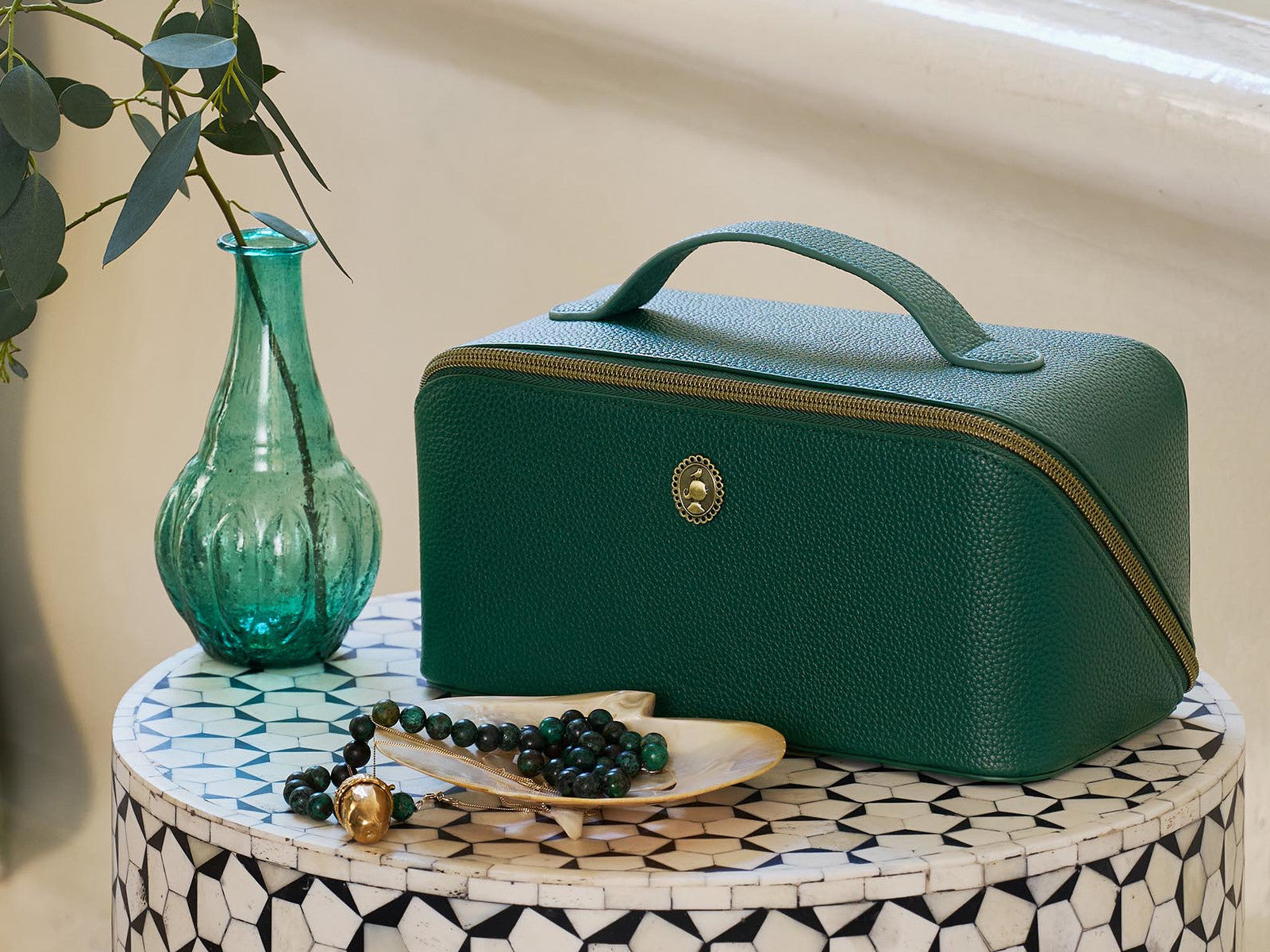 PIP STUDIO Cyrille Kosmetiktasche Medium blau 23,5cm Lifestyle 1