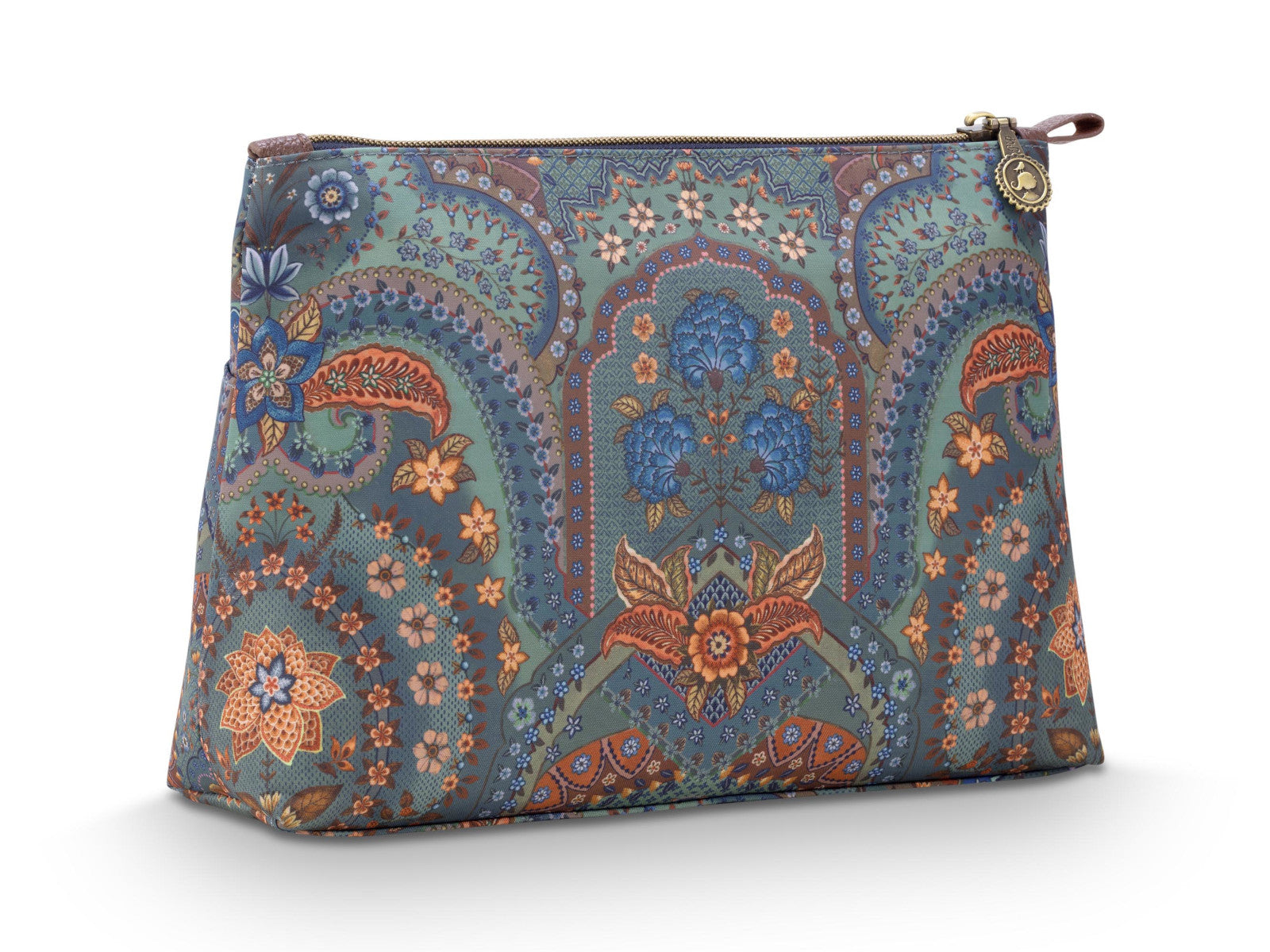 PIP STUDIO Caryn Kosmetiktasche Combi Jabali blau 26cm Freisteller 2