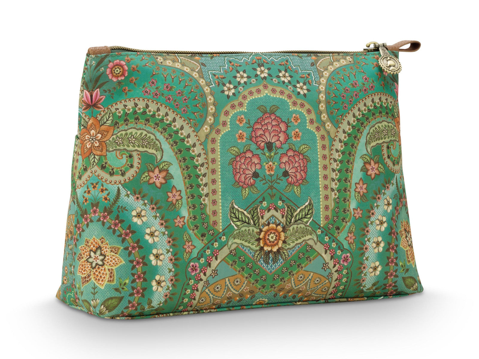 PIP STUDIO Caryn Kosmetiktasche Combi Jabali grün 26cm Freisteller 2