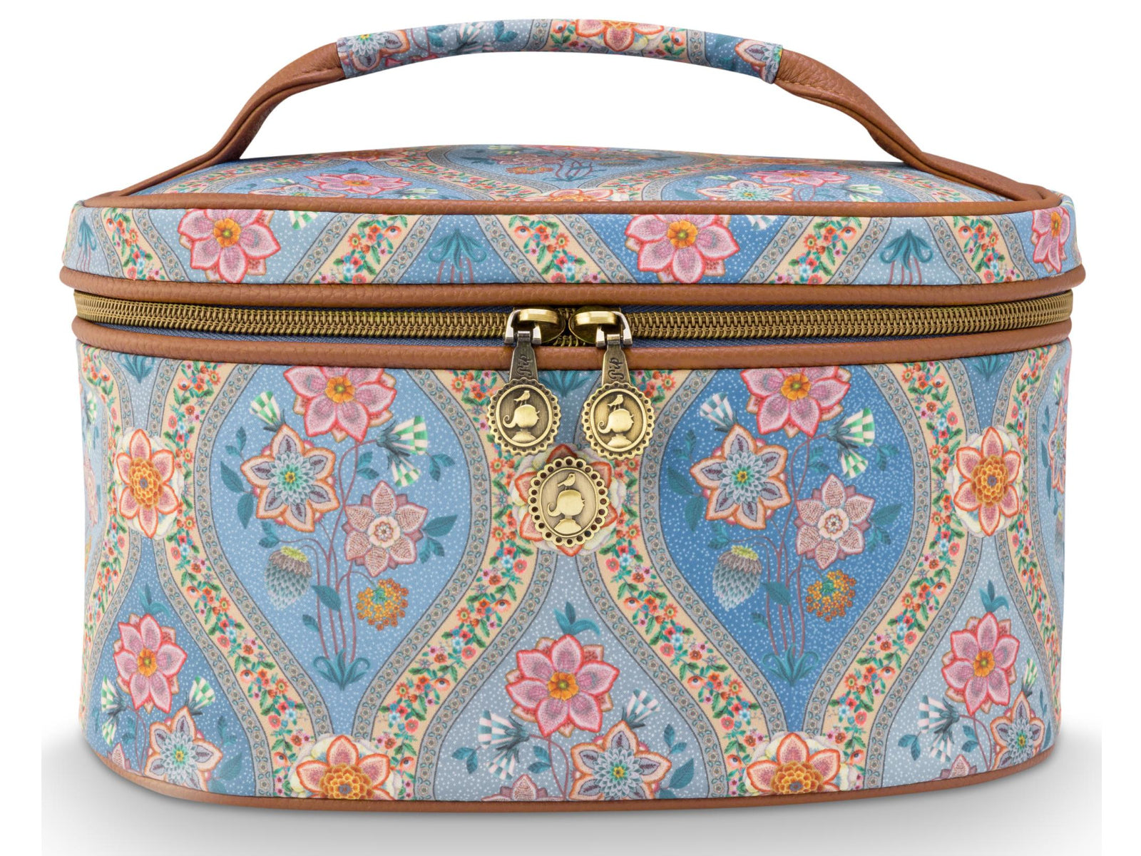 PIP STUDIO Cleo Ornamento Blue Kosmetiktasche 26cm Freisteller1