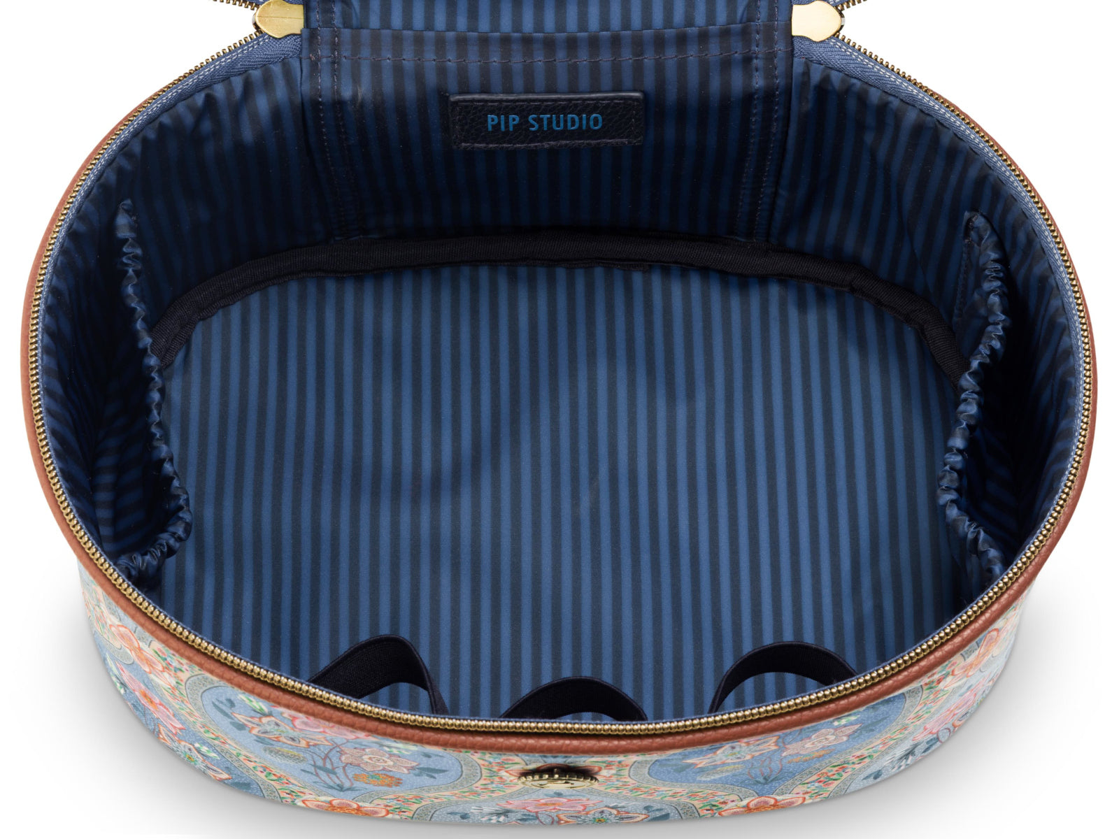 PIP STUDIO Cleo Ornamento Blue Kosmetiktasche 26cm Freisteller3