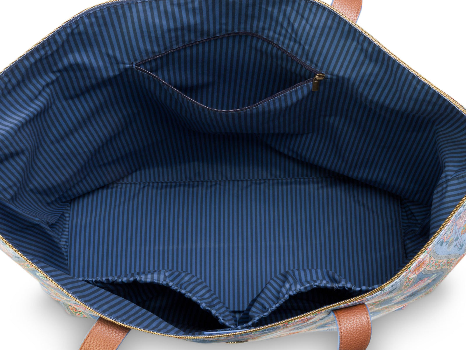 PIP STUDIO Tilda Ornamento Blue Tragetasche Large 66x20x44cm Freisteller3