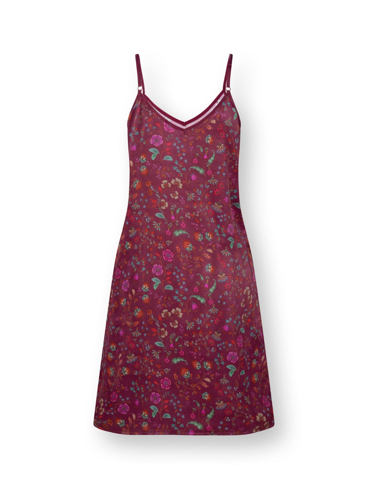 PIP STUDIO Flora Bangalore Disa Nachthemd lang dark pink XS - Produktbild 2