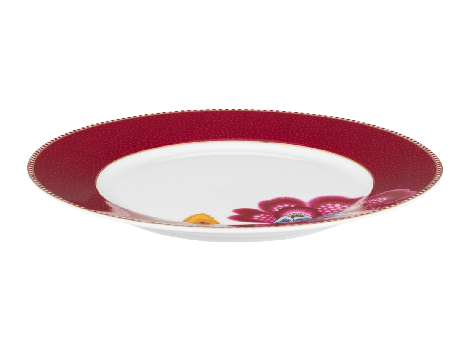 PIP STUDIO Blooming Tales Dark Red Teller 21cm - Produktbild 2
