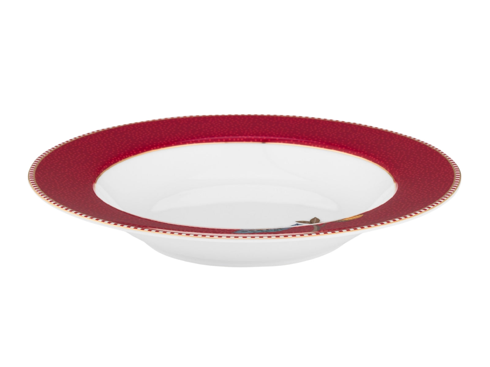 PIP STUDIO Blooming Tales Dark Red Teller tief 21,5cm - Produktbild 2