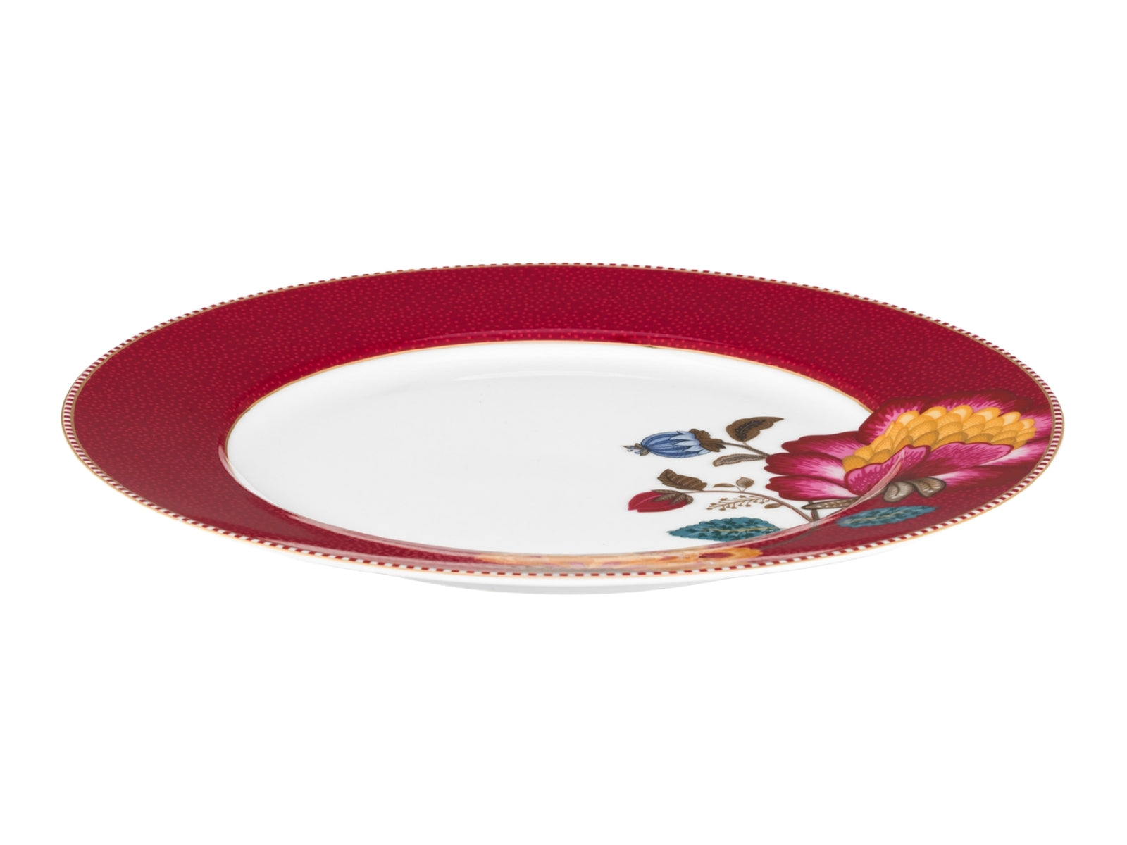 PIP STUDIO Blooming Tales Dark Red Speiseteller 26,5cm - Produktbild 2