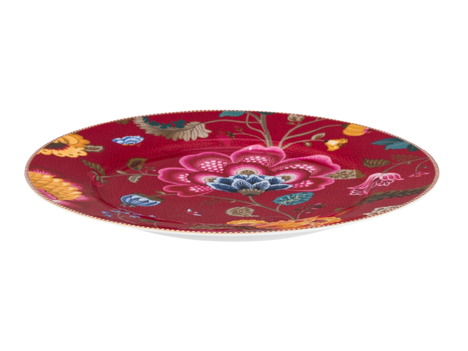 PIP STUDIO Blooming Tales Dark Red Platzteller 32cm - Produktbild 2