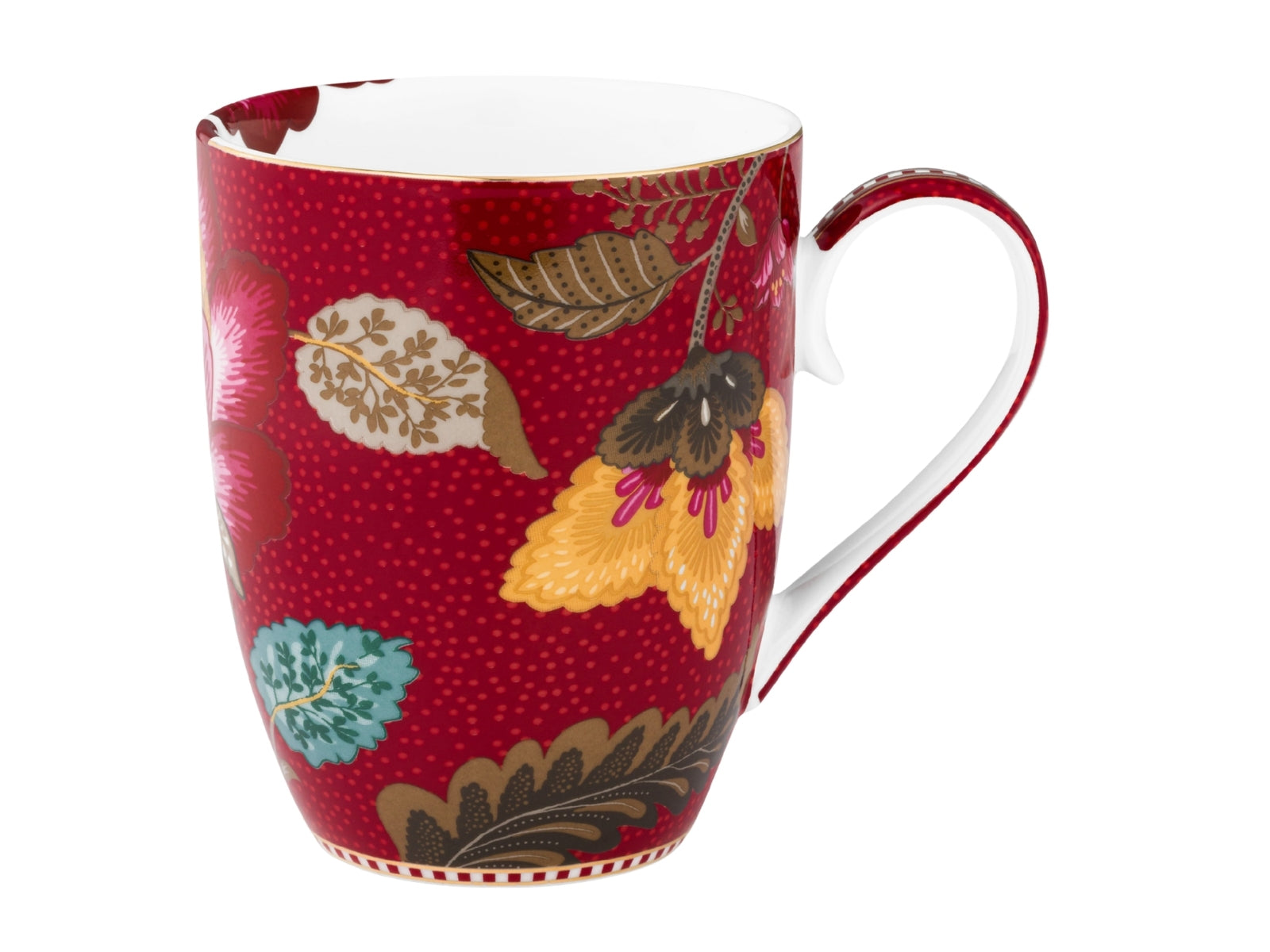 PIP STUDIO Blooming Tales Fantasy Dark Red Frühstücksset Set3 - Produktbild 7