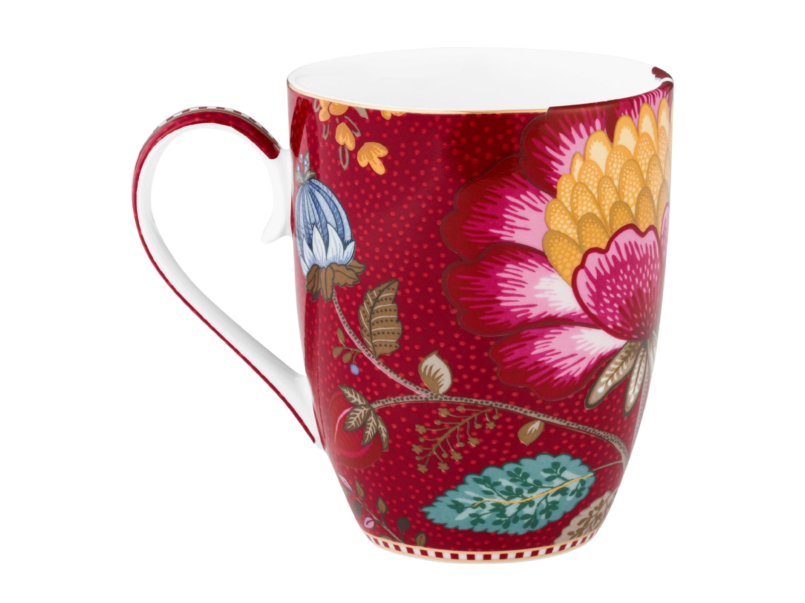 PIP STUDIO Blooming Tales Fantasy Dark Red Frühstücksset Set3 - Produktbild 8