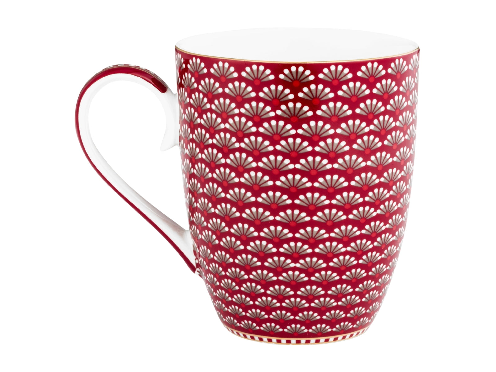 PIP STUDIO Blooming Tales Dark Red Large Henkelbecher 0,365l - Produktbild 2