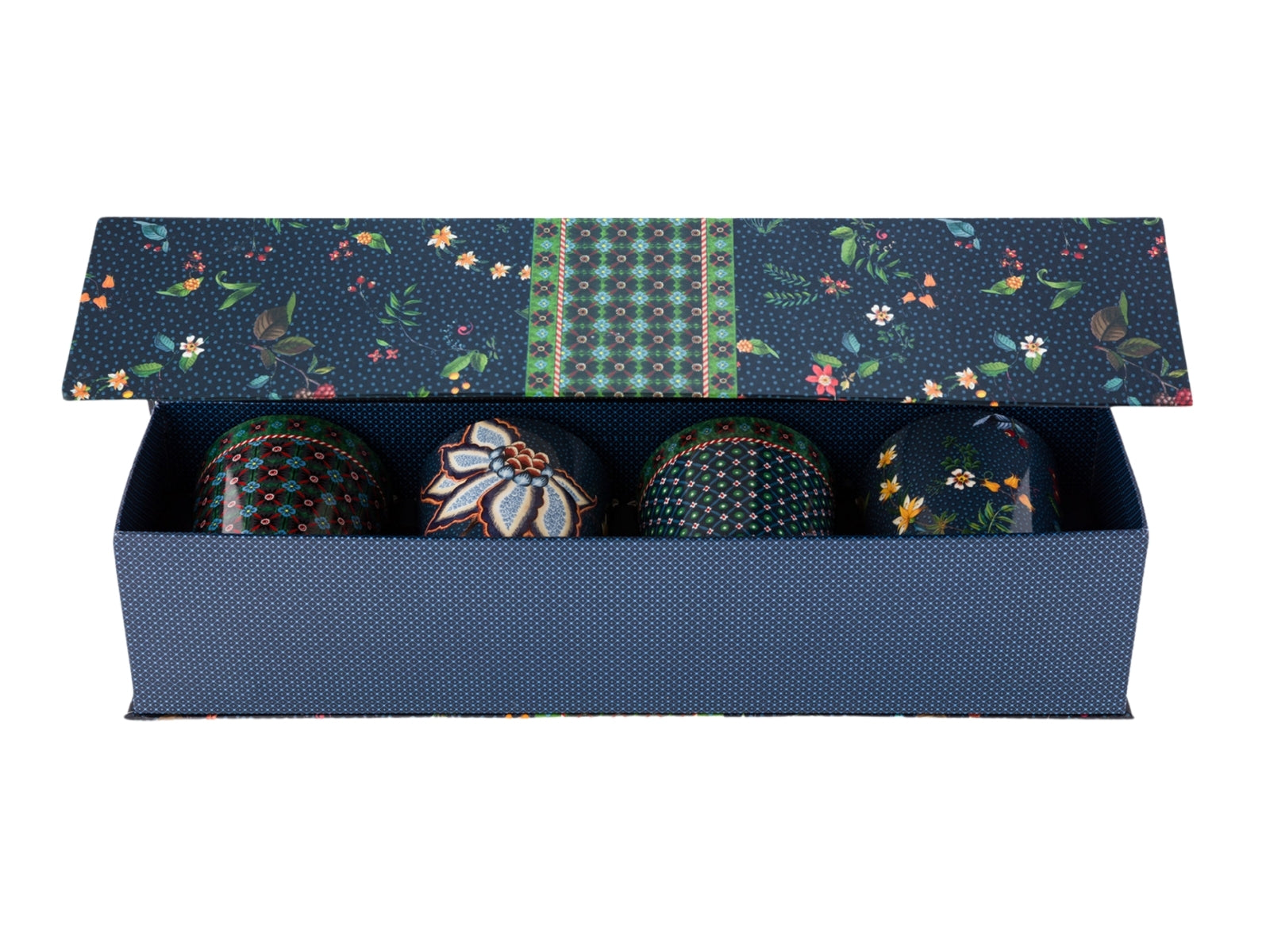 PIP STUDIO Berry Blues Oriental Geschenkset Becher o. Henkel blau 0,2l - Produktbild 1