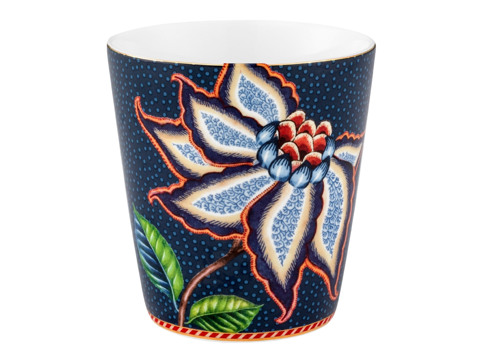 PIP STUDIO Berry Blues Oriental Geschenkset Becher o. Henkel blau 0,2l - Produktbild 3