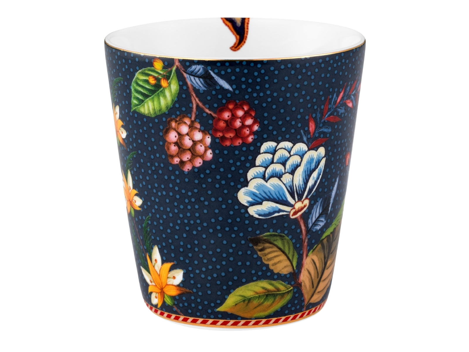 PIP STUDIO Berry Blues Oriental Geschenkset Becher o. Henkel blau 0,2l - Produktbild 2