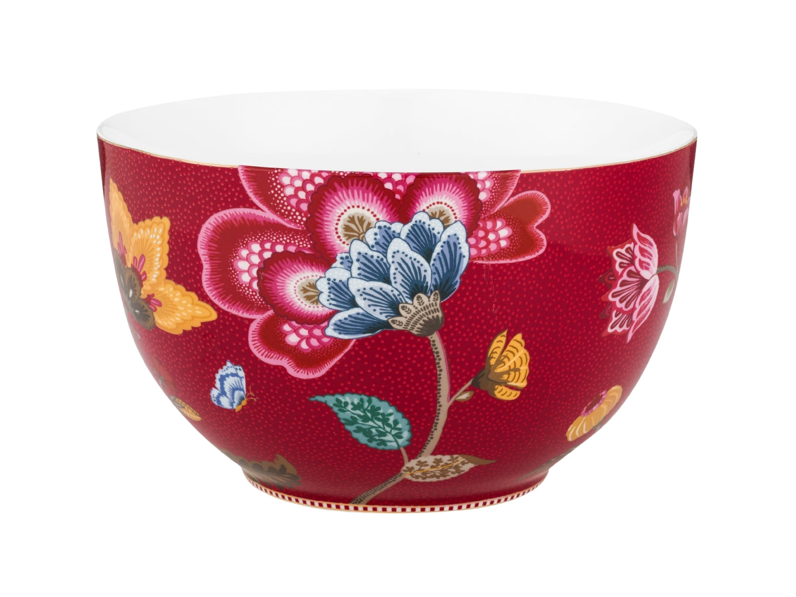 PIP STUDIO Blooming Tales Fantasy Dark Red Bowl 23cm - Produktbild 1