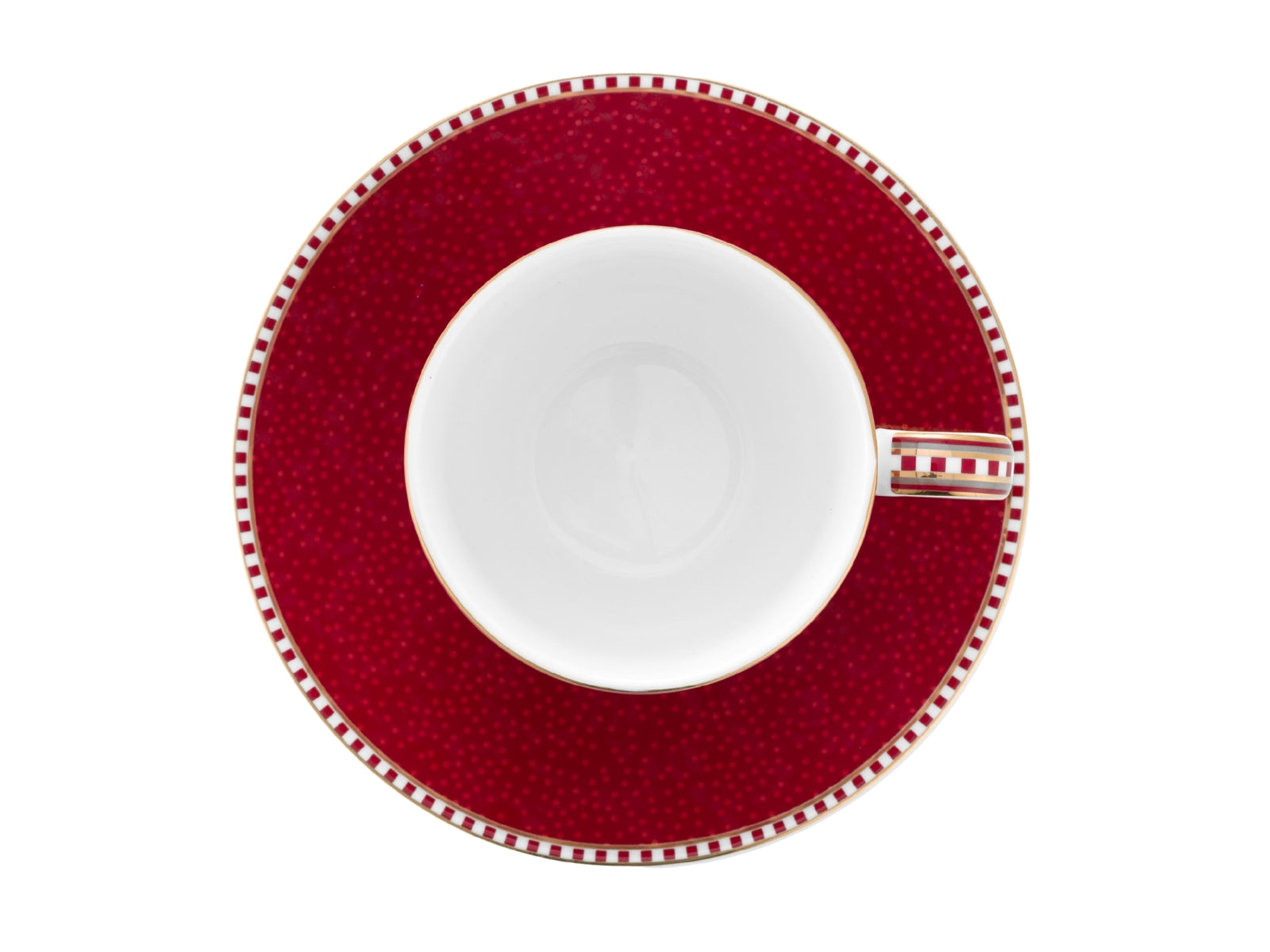 PIP STUDIO Blooming Tales Dark Red Espressotasse mit Untertasse 0,12l - Produktbild 3