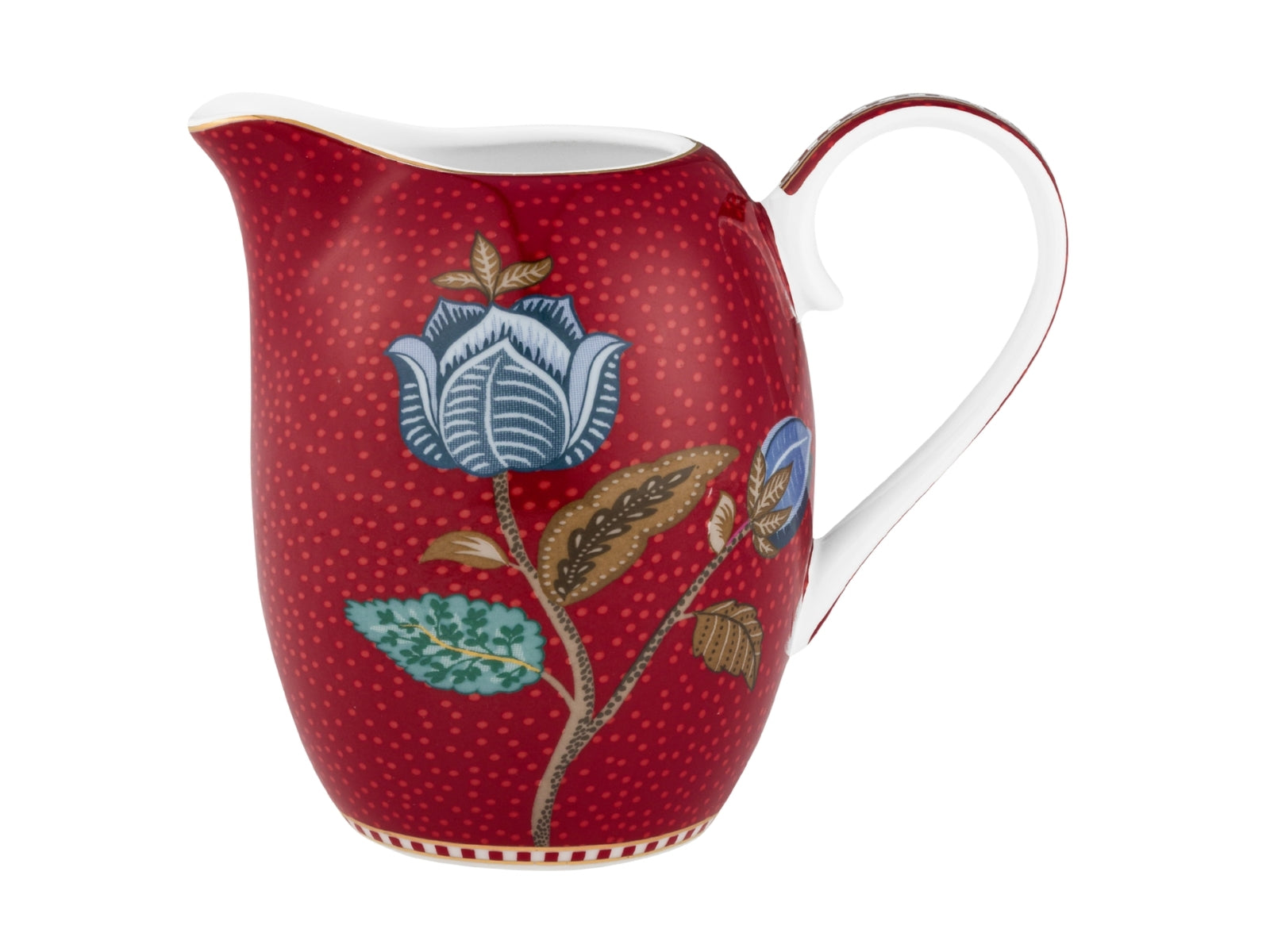 PIP STUDIO Blooming Tales Fantasy Dark Red Small Krug 0,25l - Produktbild 1