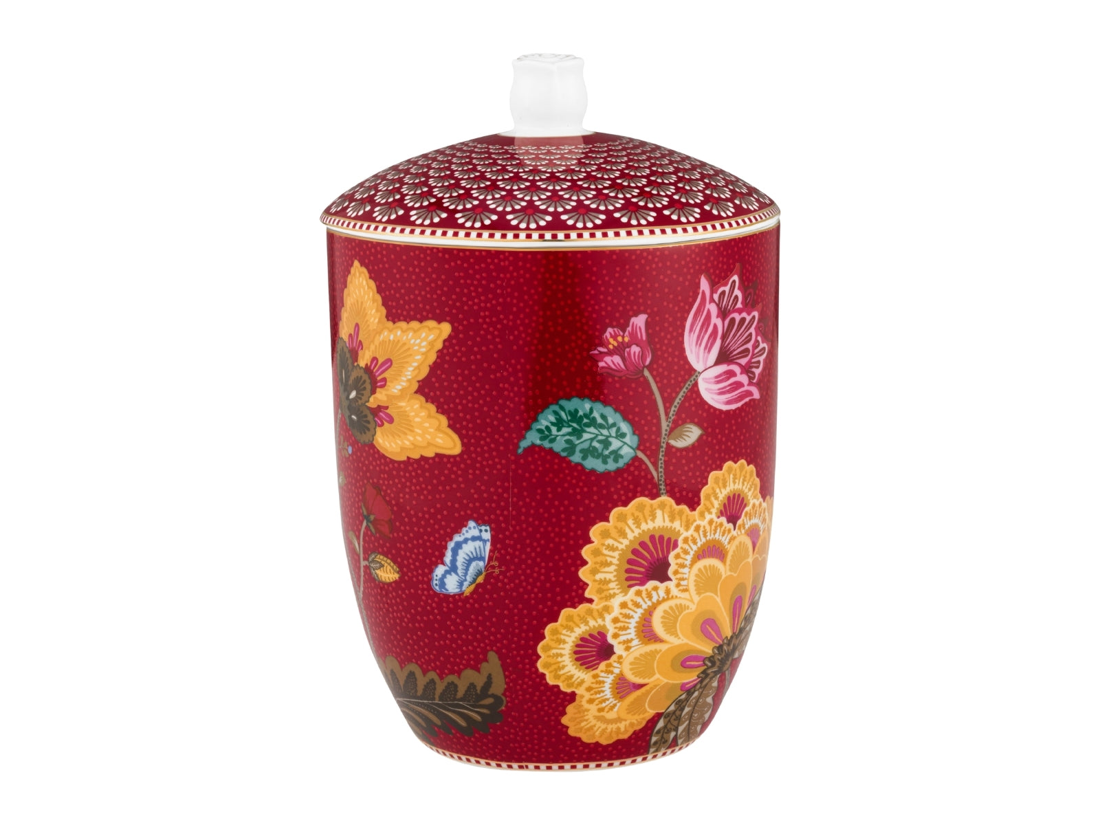PIP STUDIO Blooming Tales Fantasy Dark Red Aufbewahrungsdose 1,5l - Produktbild 2