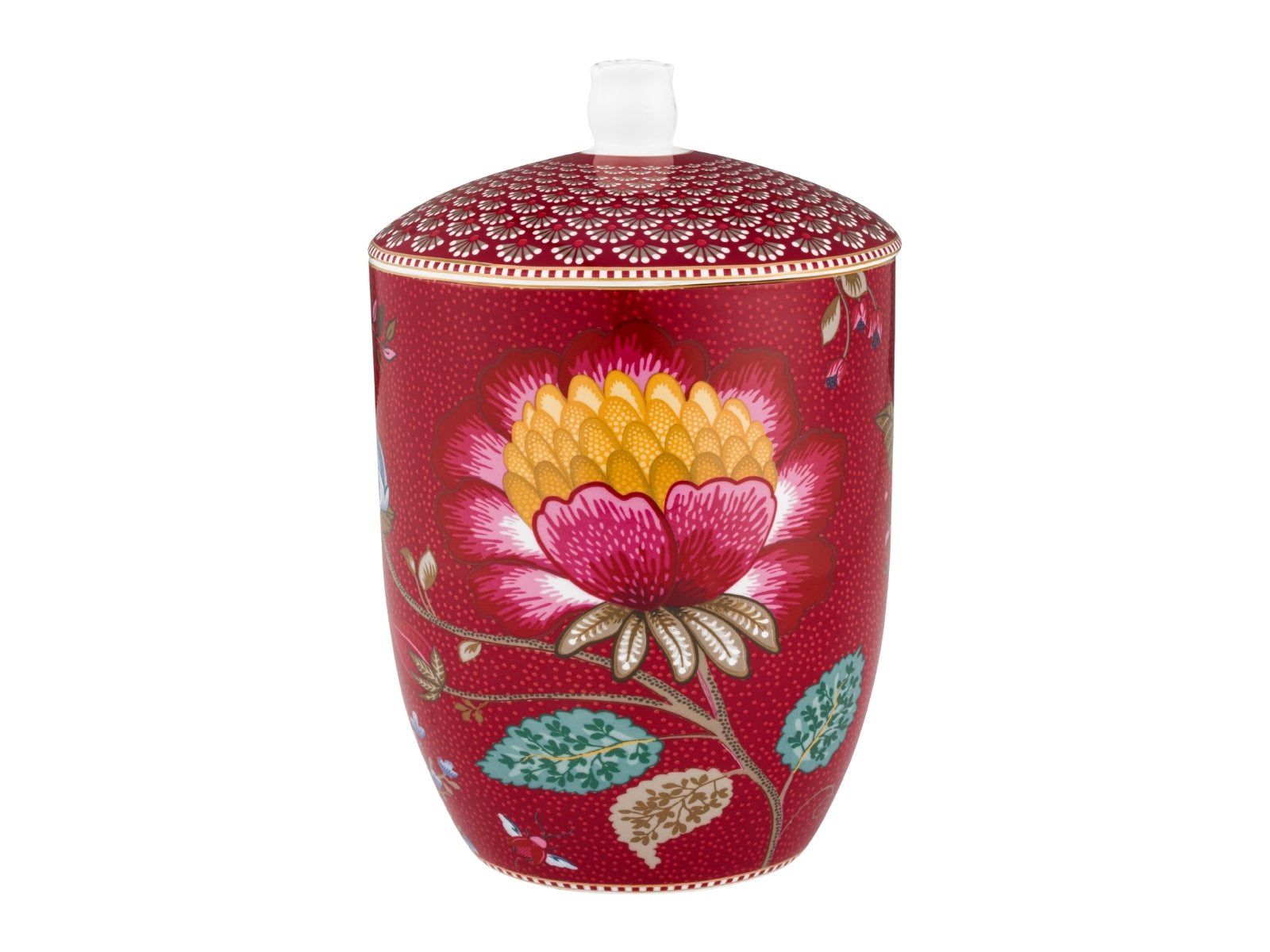 PIP STUDIO Blooming Tales Fantasy Dark Red Aufbewahrungsdose 1,5l - Produktbild 1