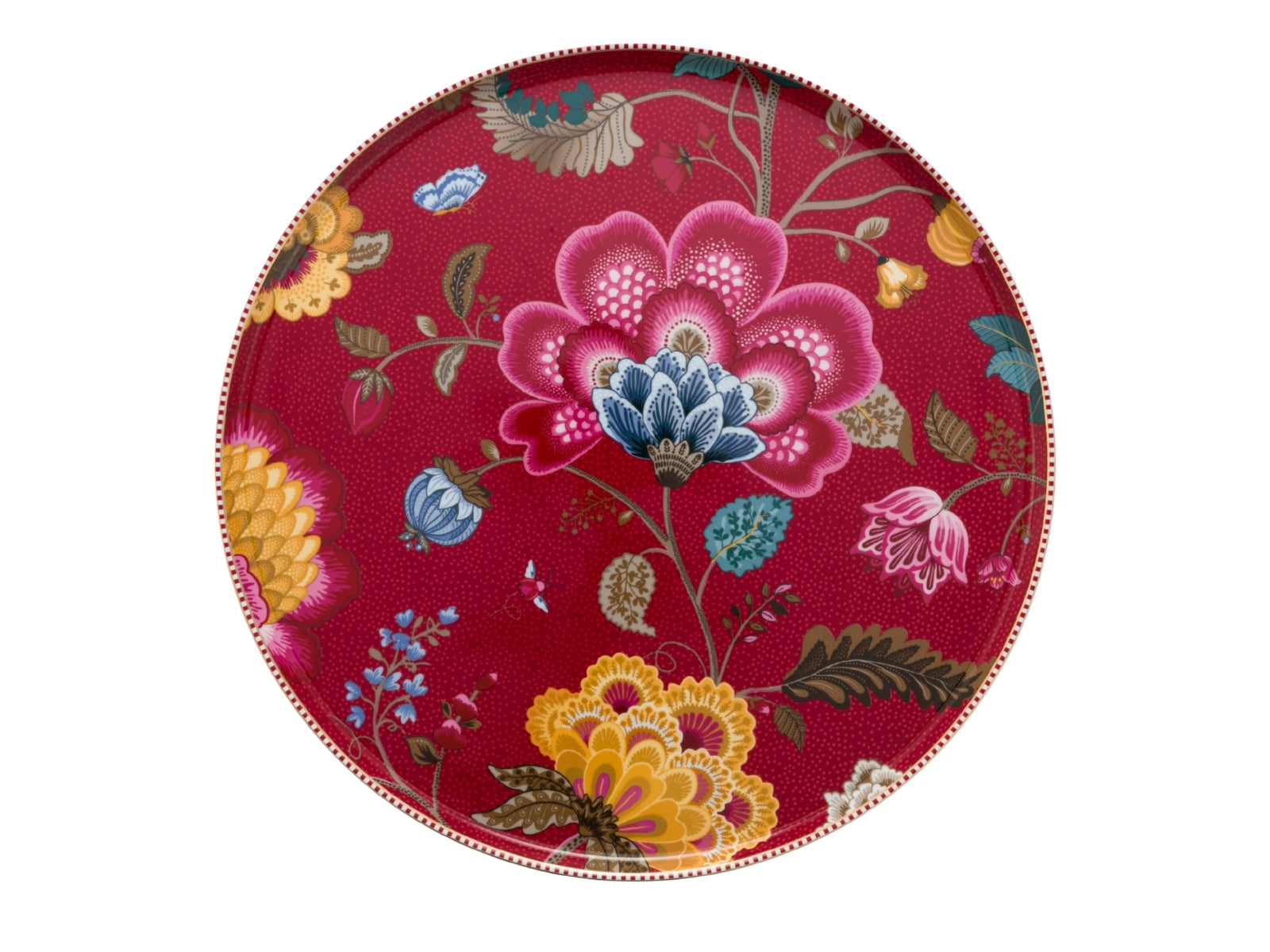 PIP STUDIO Blooming Tales Fantasy Dark Red Kuchenplatte 30,5cm - Produktbild 2