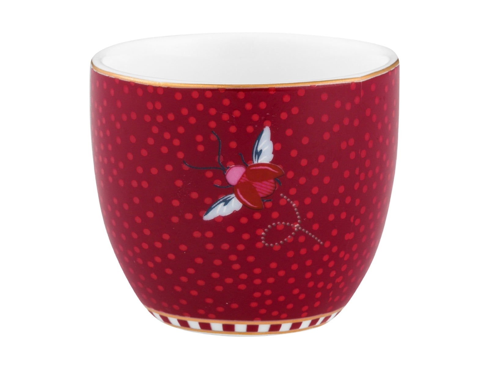 PIP STUDIO Blooming Tales Fantasy Dark Red Eierbecher 4cm - Produktbild 2