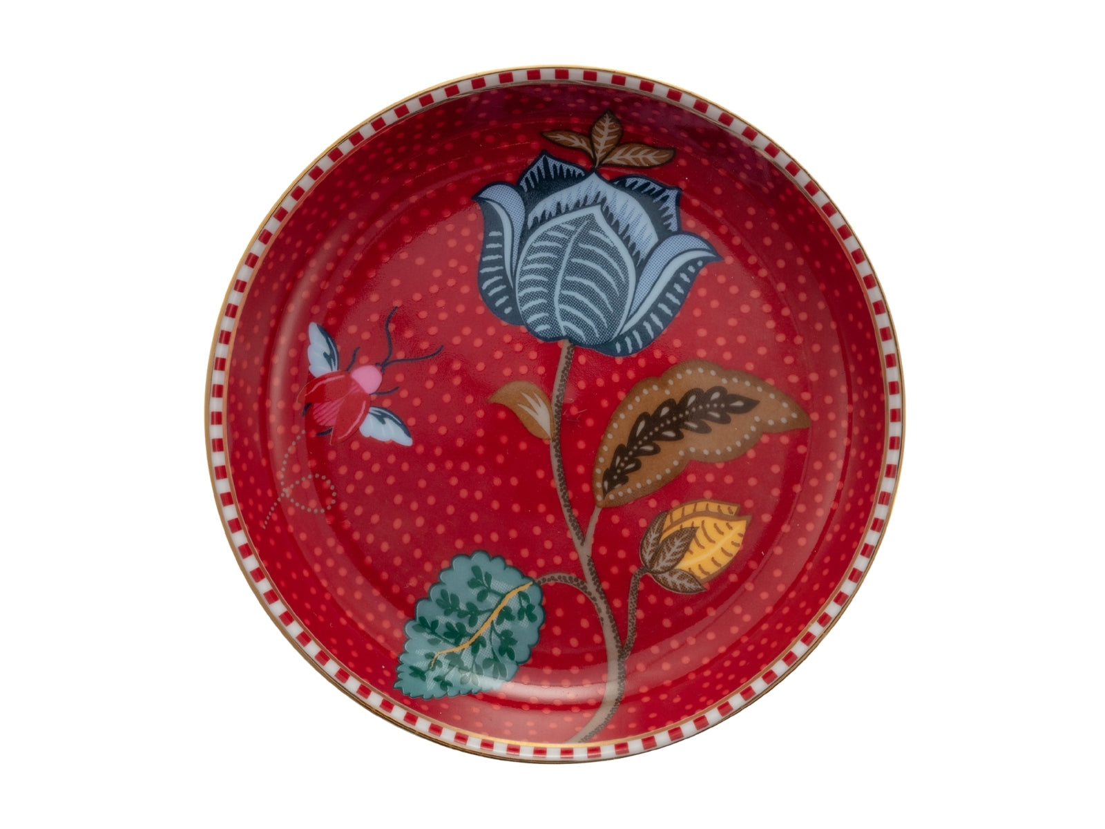 PIP STUDIO Blooming Tales Fantasy Dark Red Teebeutelablage 9cm - Produktbild 2