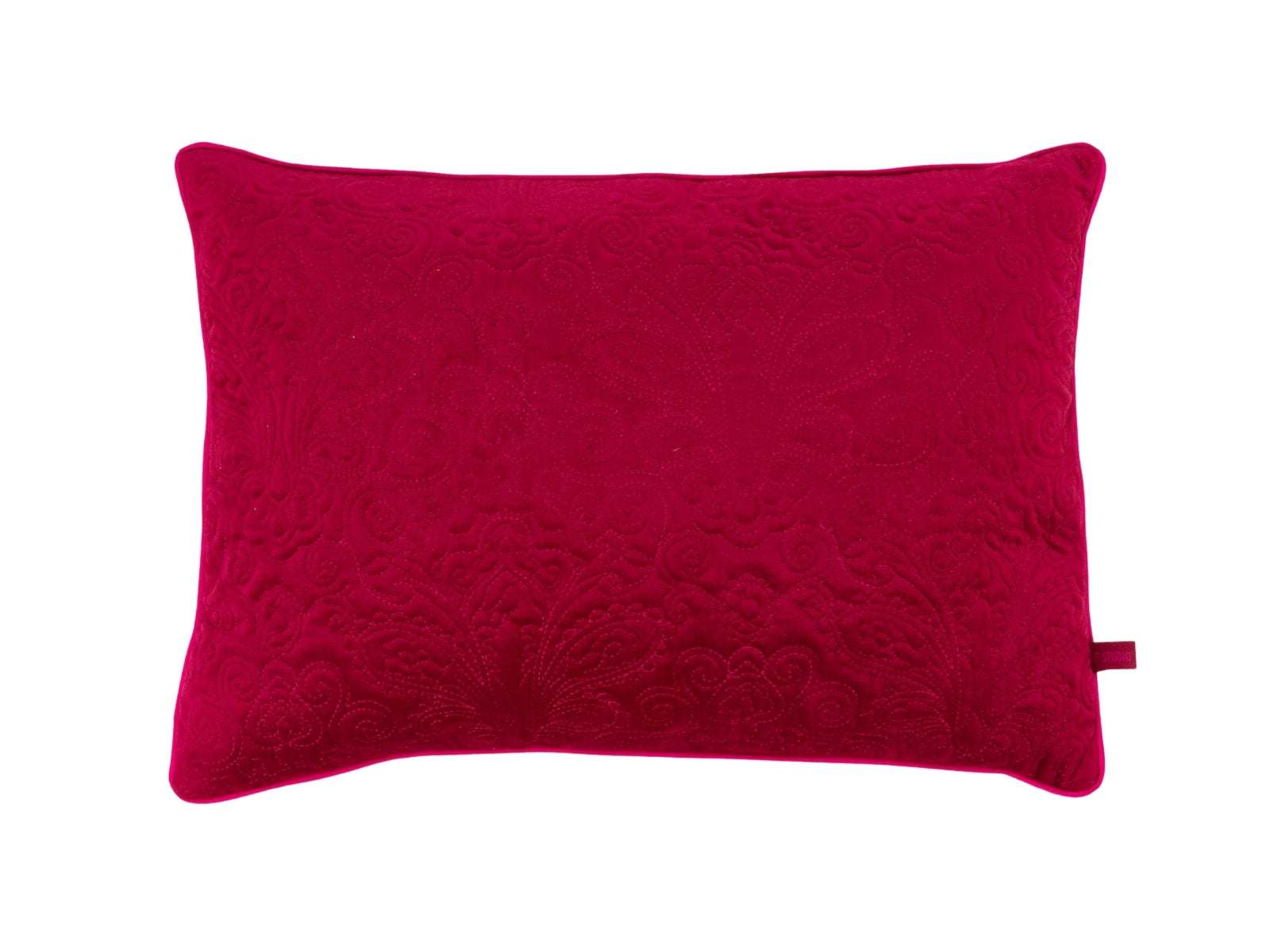 PIP STUDIO Quiltey Days Kissen rot 50x35cm - Produktbild 2