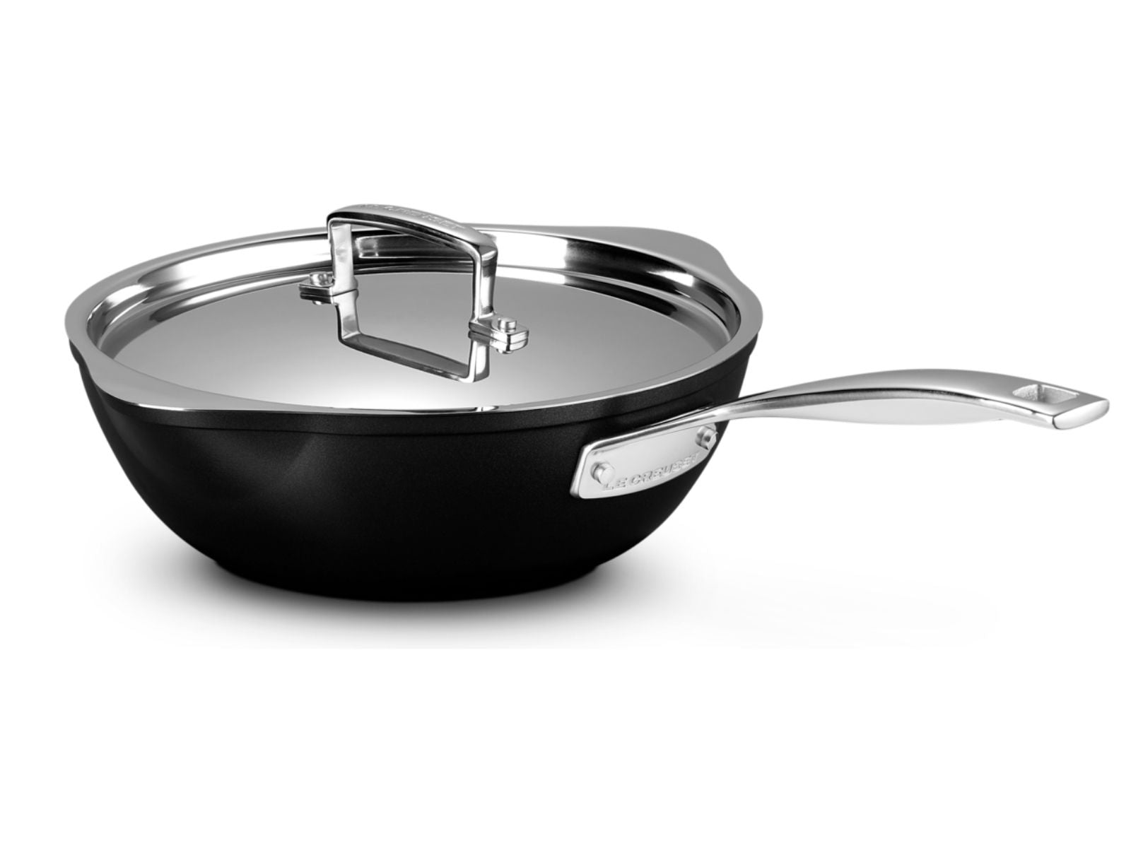 Le Creuset Aluminium-Antihaft Sautépfanne mit zwei Ausgießern rund 24cm - Produktbild 7