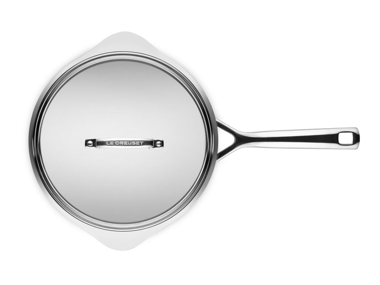Le Creuset Aluminium-Antihaft Sautépfanne mit zwei Ausgießern rund 24cm - Produktbild 4