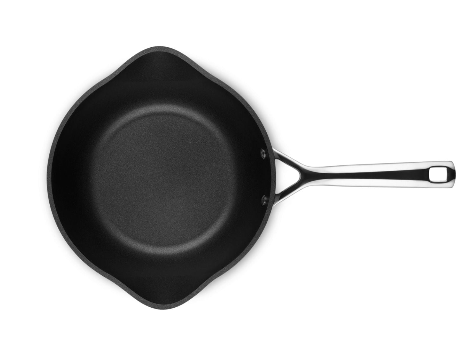 Le Creuset Aluminium-Antihaft Sautépfanne mit zwei Ausgießern rund 24cm - Produktbild 3