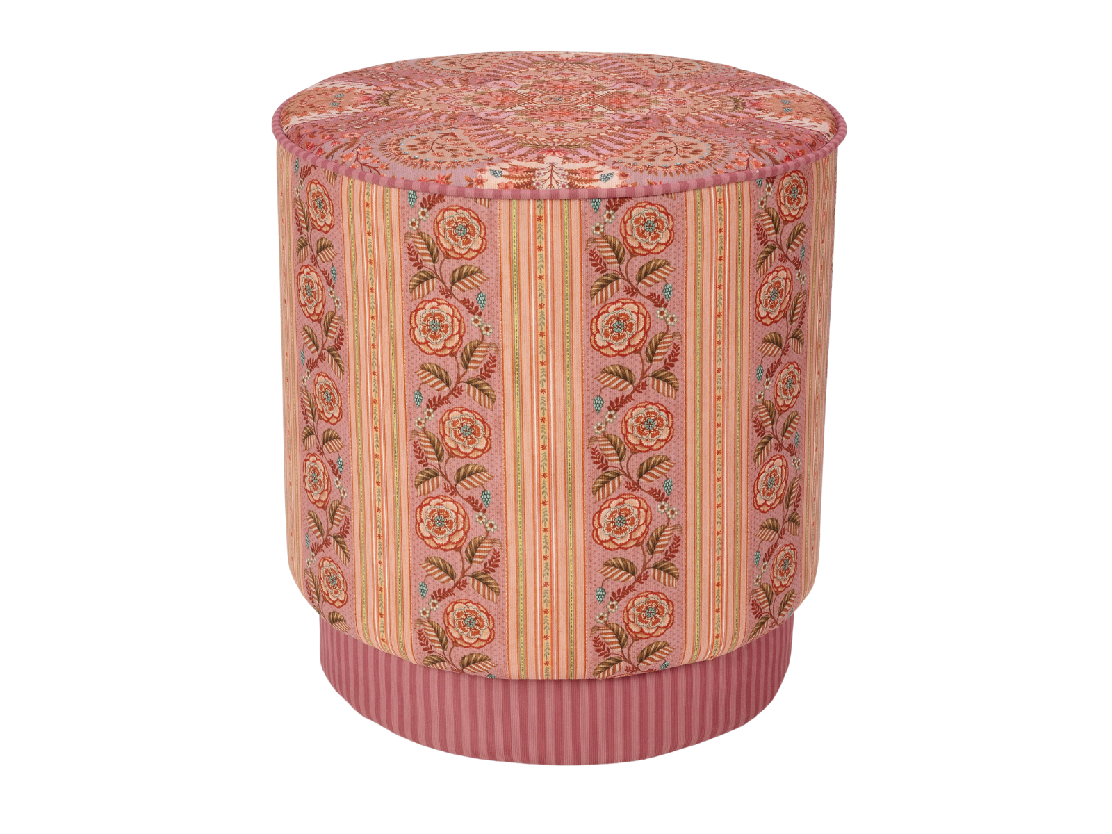 PIP STUDIO Rosa Rani Pouf / Hocker pink 40x45cm