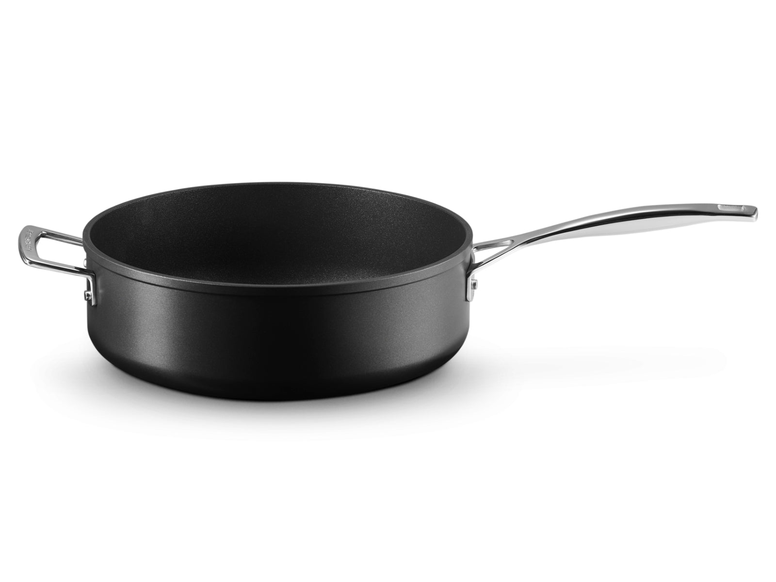 Le Creuset Aluminium-Antihaft Sautépfanne rund schwarz 28cm - Produktbild 5