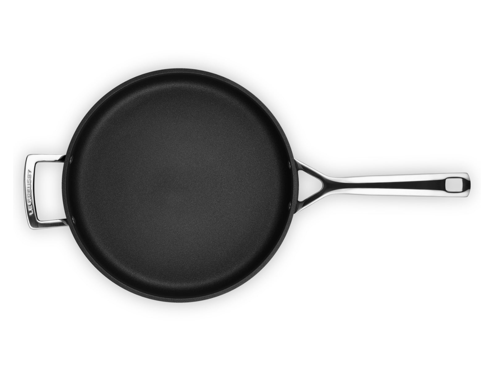Le Creuset Aluminium-Antihaft Sautépfanne rund schwarz 28cm - Produktbild 6