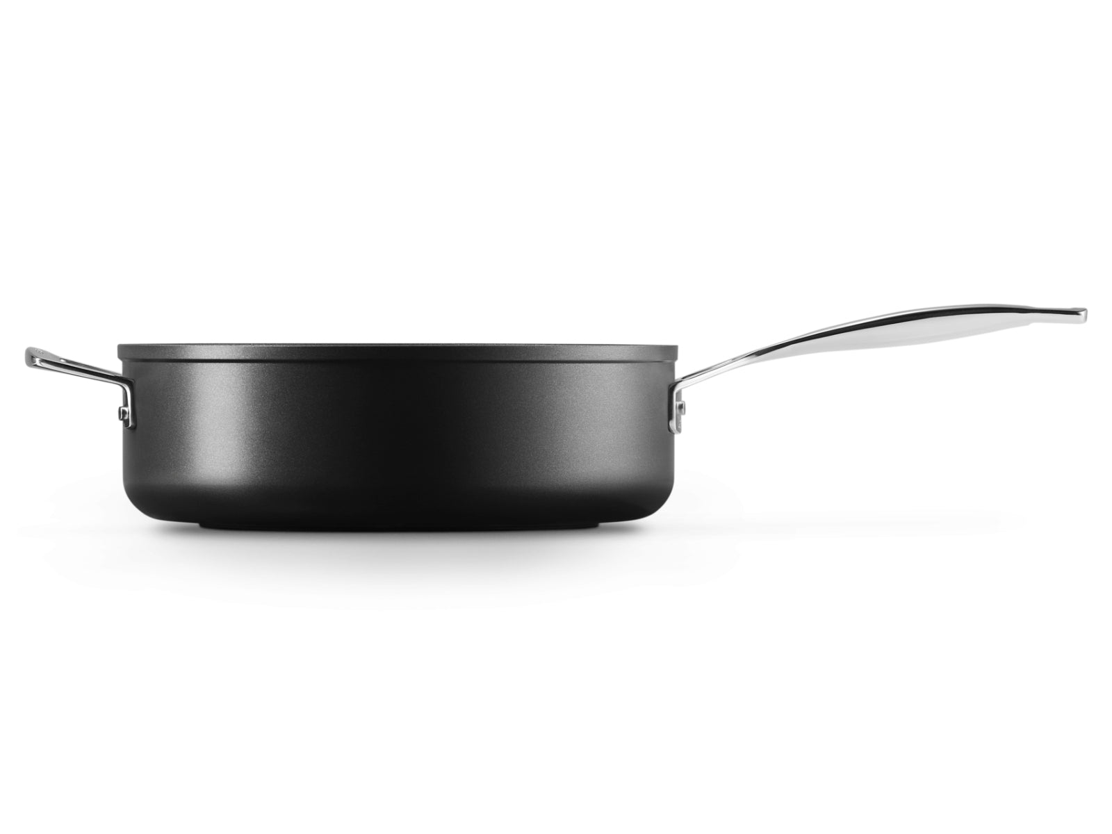 Le Creuset Aluminium-Antihaft Sautépfanne rund schwarz 28cm - Produktbild 4