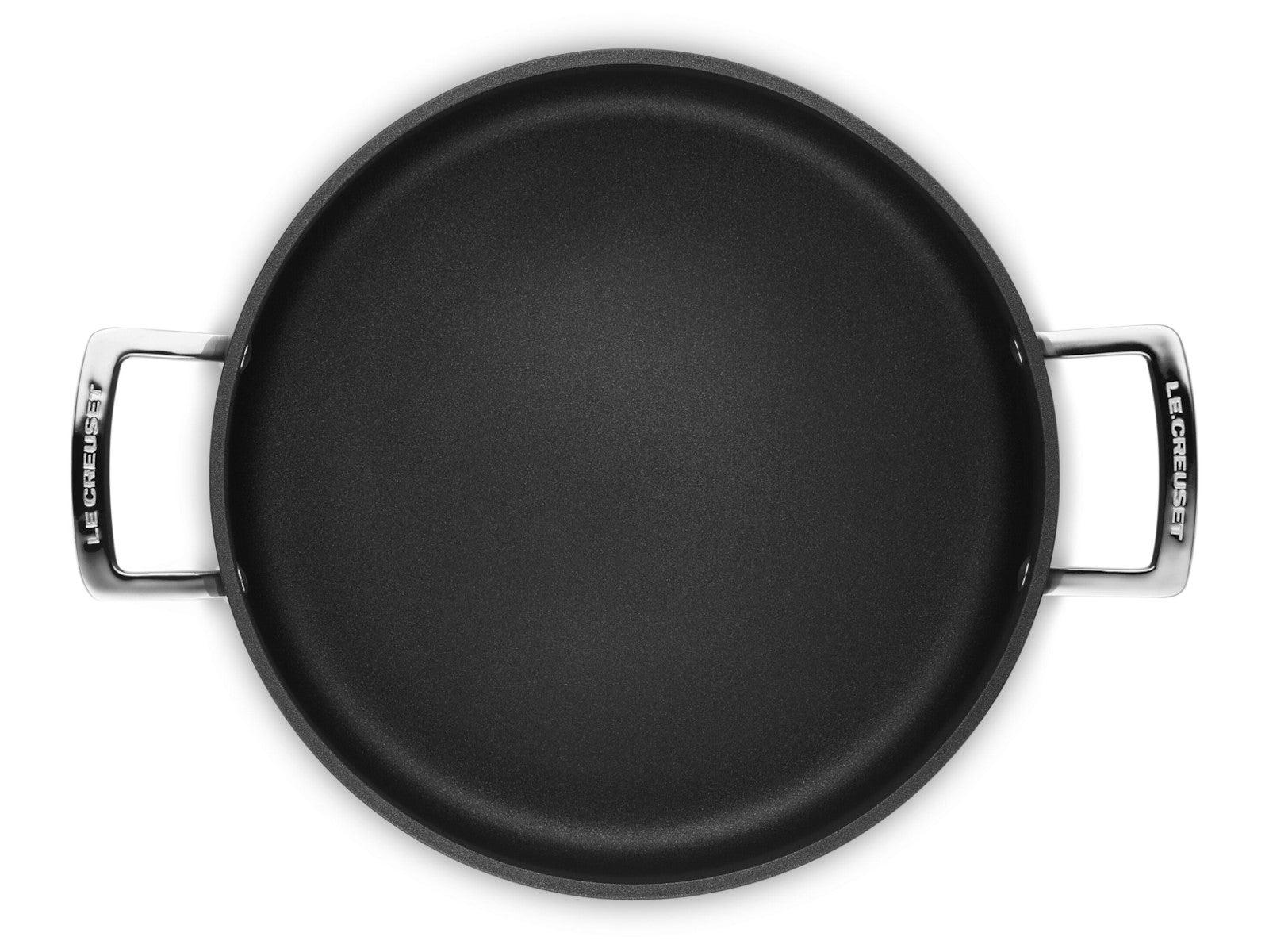 Le Creuset Aluminium-Antihaft Schmorpfanne mit Glasdeckel 28cm Freisteller 5