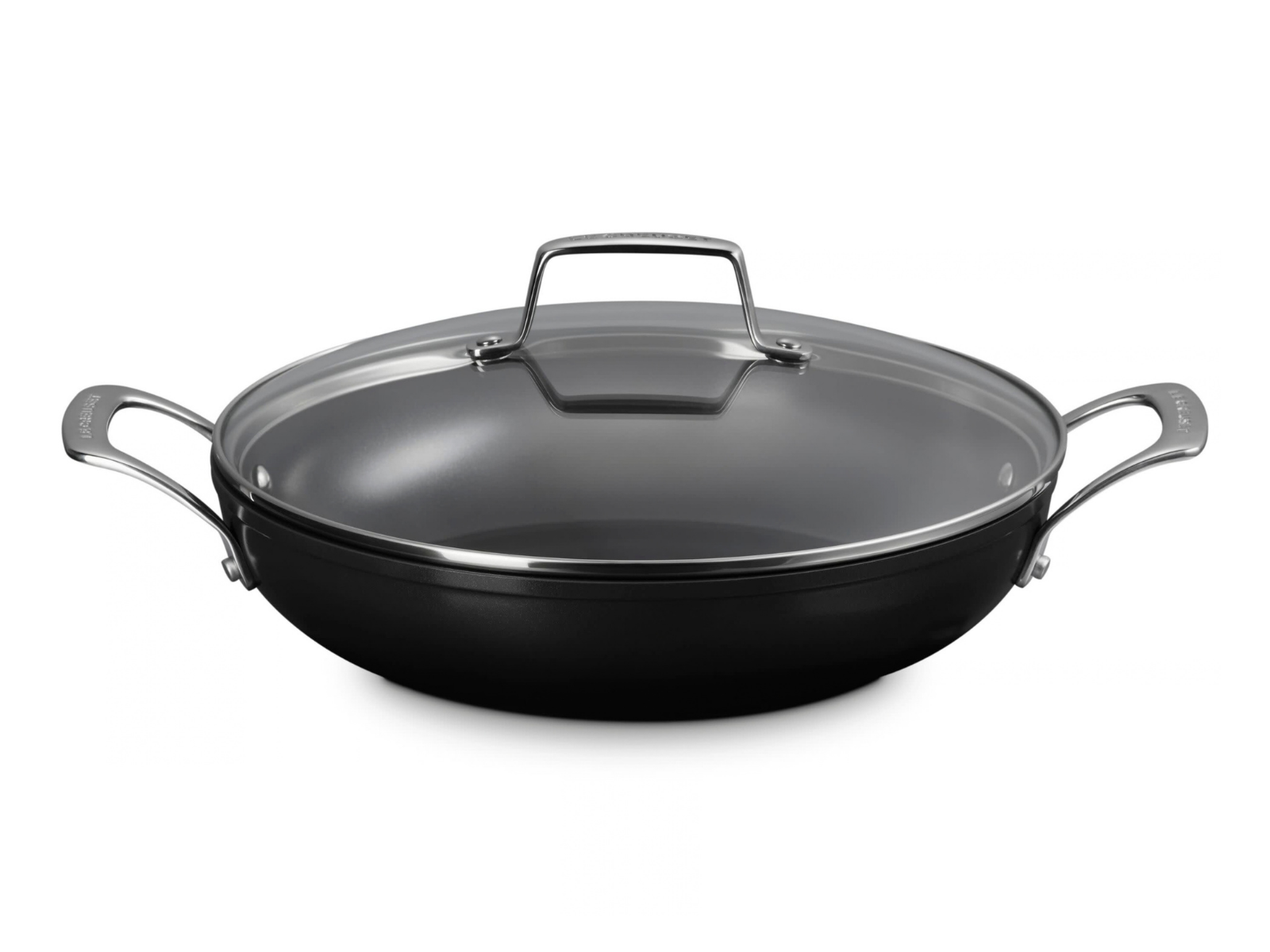 Le Creuset Essential Keramik-Antihaft Profipfanne mit Glasdeckel 28cm - Produktbild 5