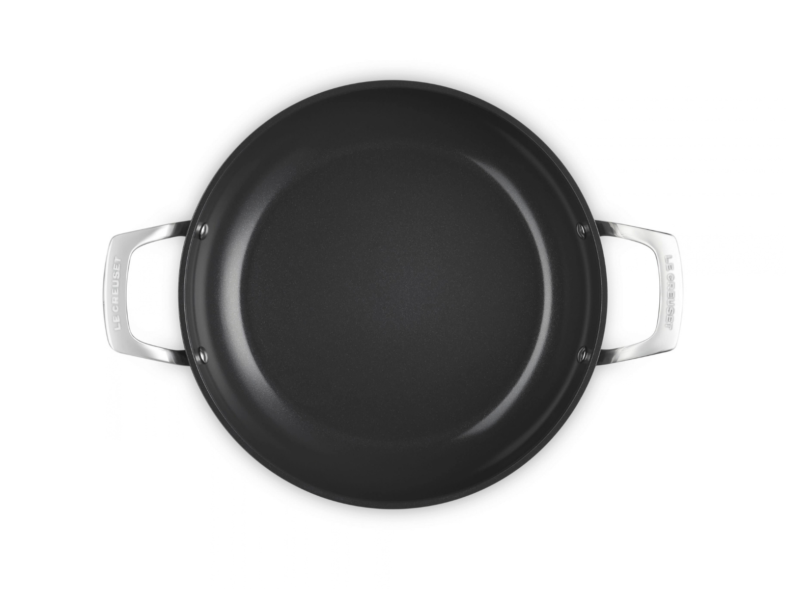 Le Creuset Essential Keramik-Antihaft Profipfanne mit Glasdeckel 28cm - Produktbild 2