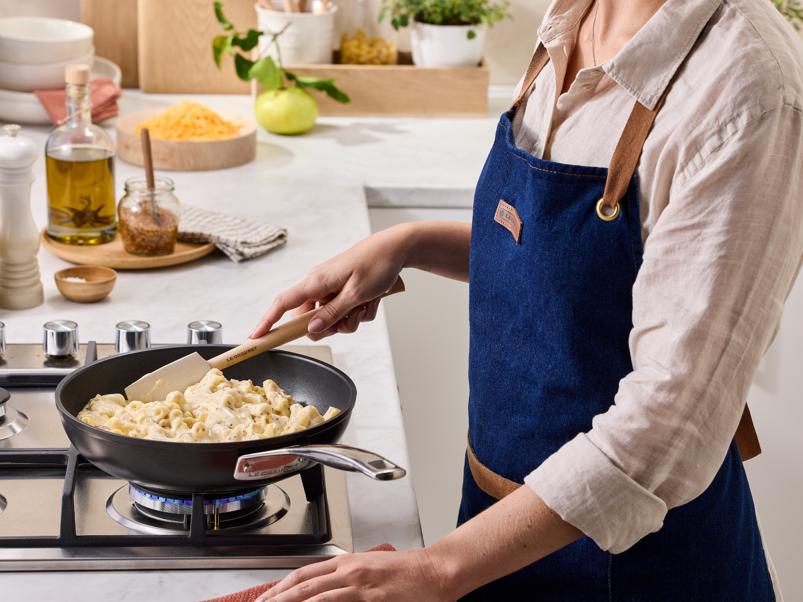 Le Creuset Essential Keramik-Antihaft Pfanne 24cm - Produktbild 8