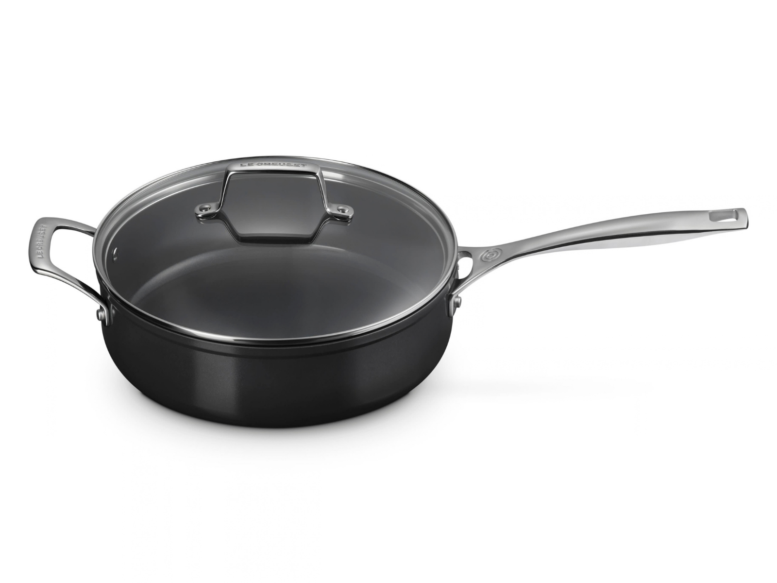 Le Creuset Keramik-Antihaft Sautépfanne mit Glasdeckel rund 26cm - Produktbild 5