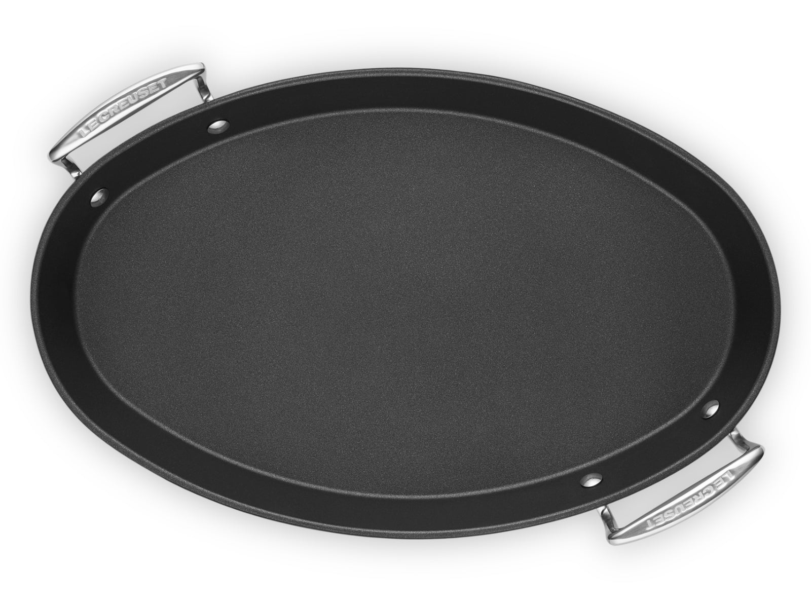 Le Creuset Aluminium-Antihaft Bratpfanne oval 40cm - Produktbild 3