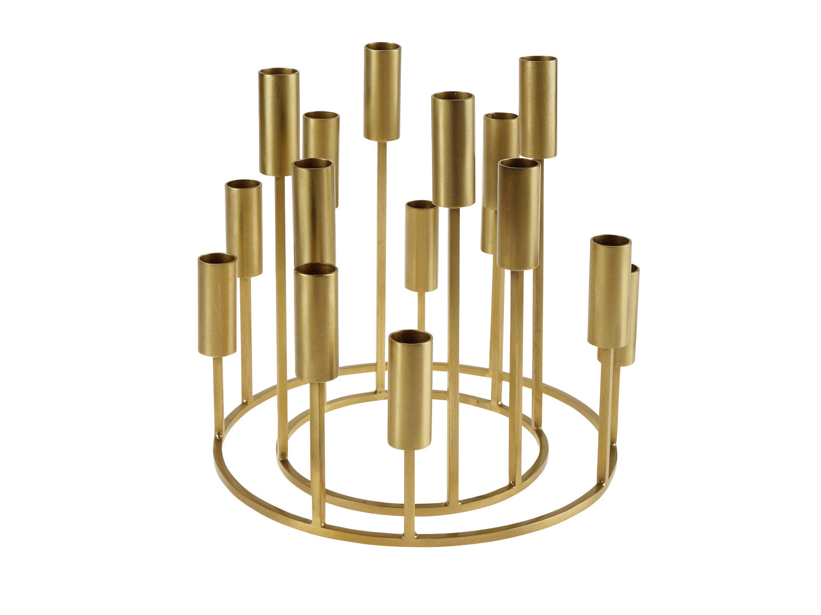 Werner Voß Niva Kerzenleuchter gold 27cm Freisteller