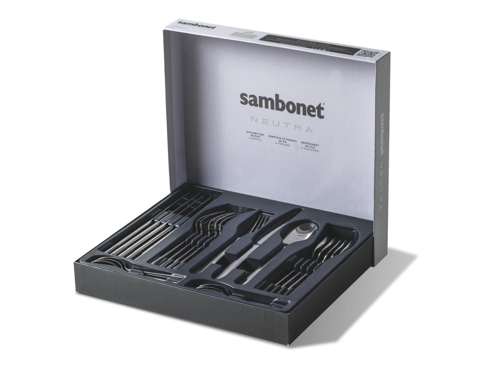 Sambonet Neutra Besteck 24tlg Vh Edelstahl 18/10 - Produktbild 2
