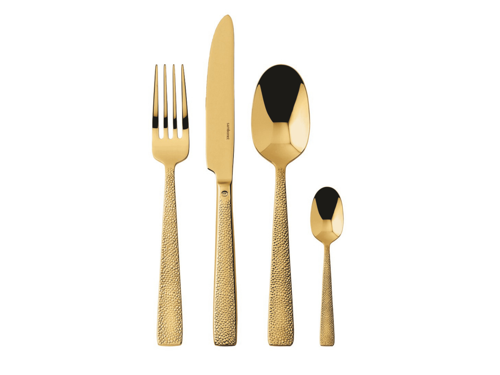 Sambonet Siena Besteck 24tlg Vh Edelstahl/PVD Gold