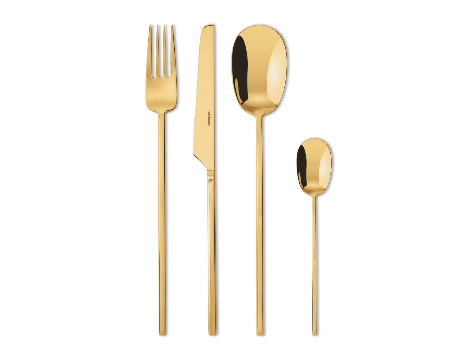 Sambonet 100 Besteck 24tlg Vh Edelstahl/PVD Gold - Produktbild 1
