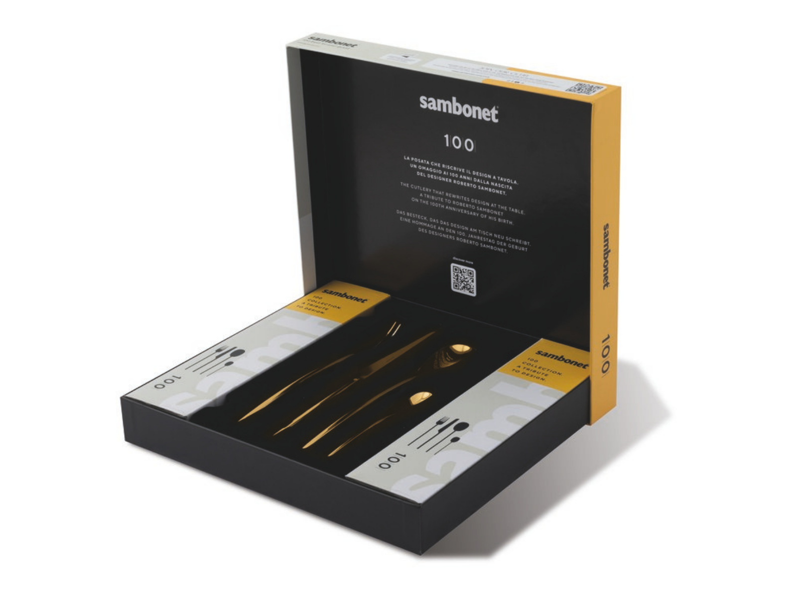 Sambonet 100 Besteck 24tlg Vh Edelstahl/PVD Gold - Produktbild 2