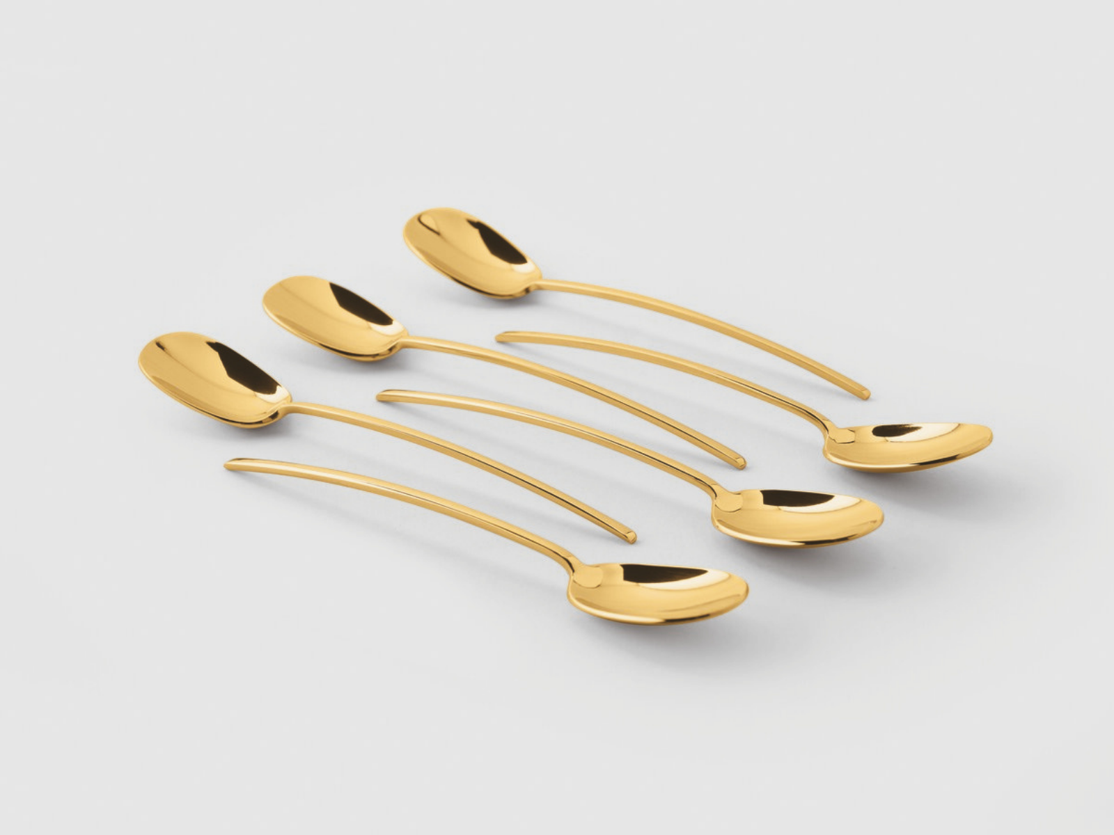 Sambonet 100 Mokkalöffel Set6 Edelstahl/PVD Gold - Produktbild 7