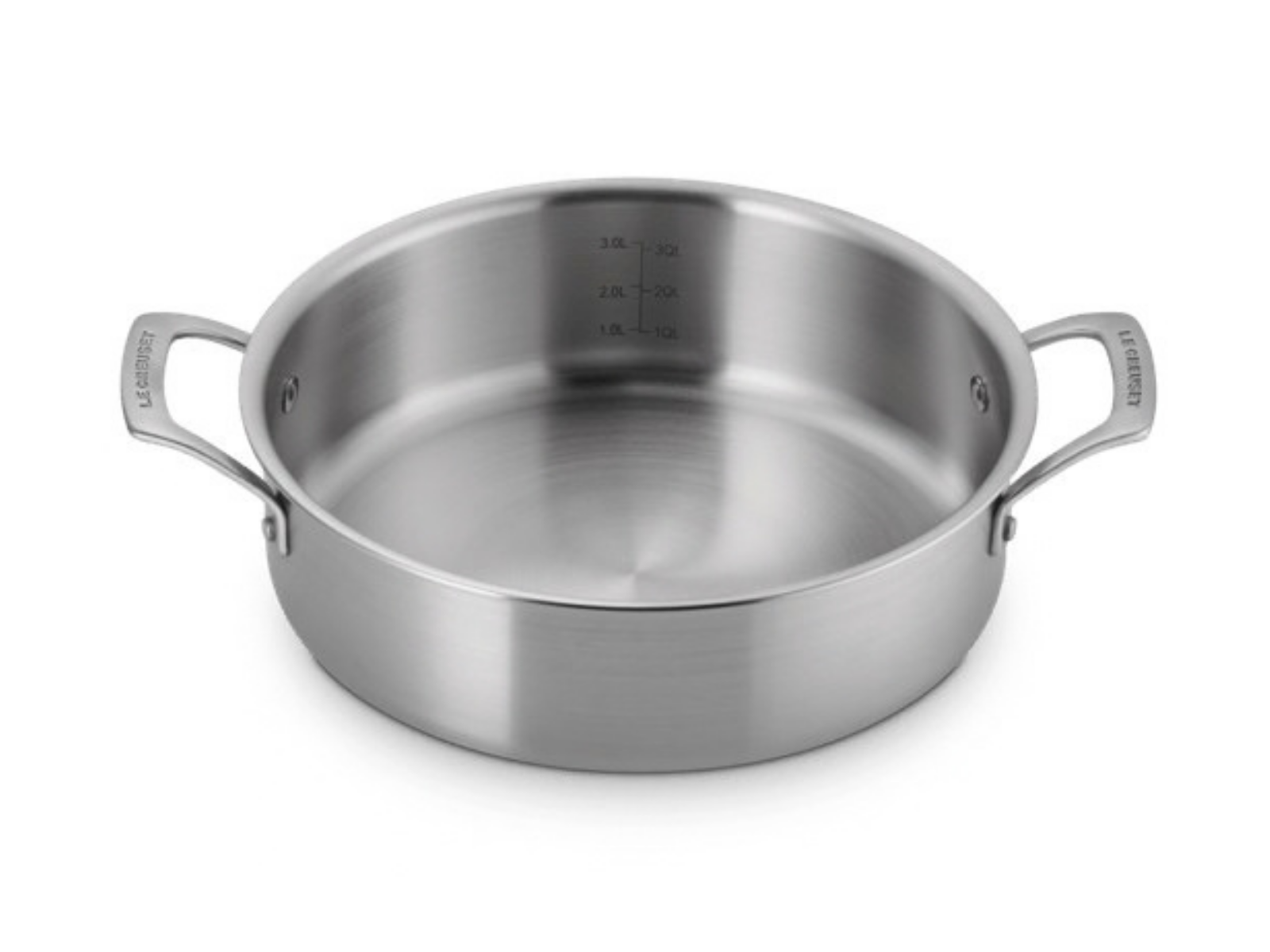 Le Creuset 3-ply Sauteuse Edelstahl 26cm - Produktbild 2