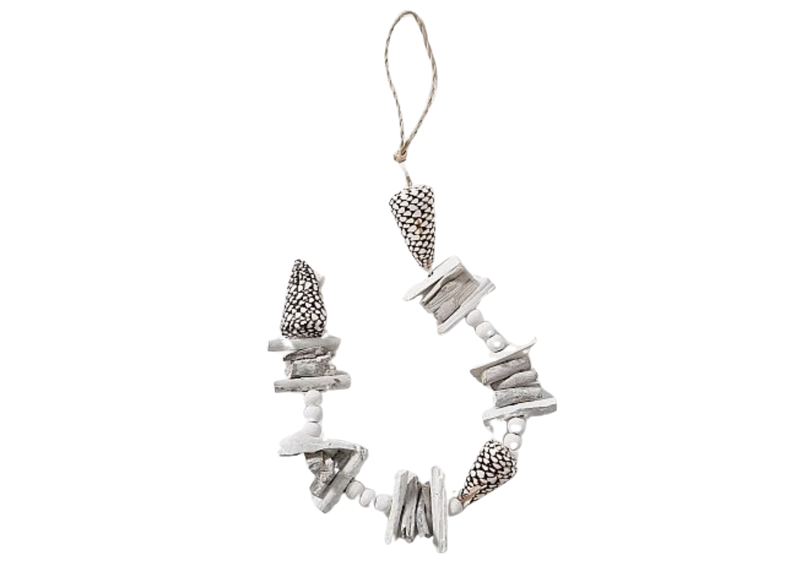 Boltze Girlande Netzmuschel 60 cm Freisteller