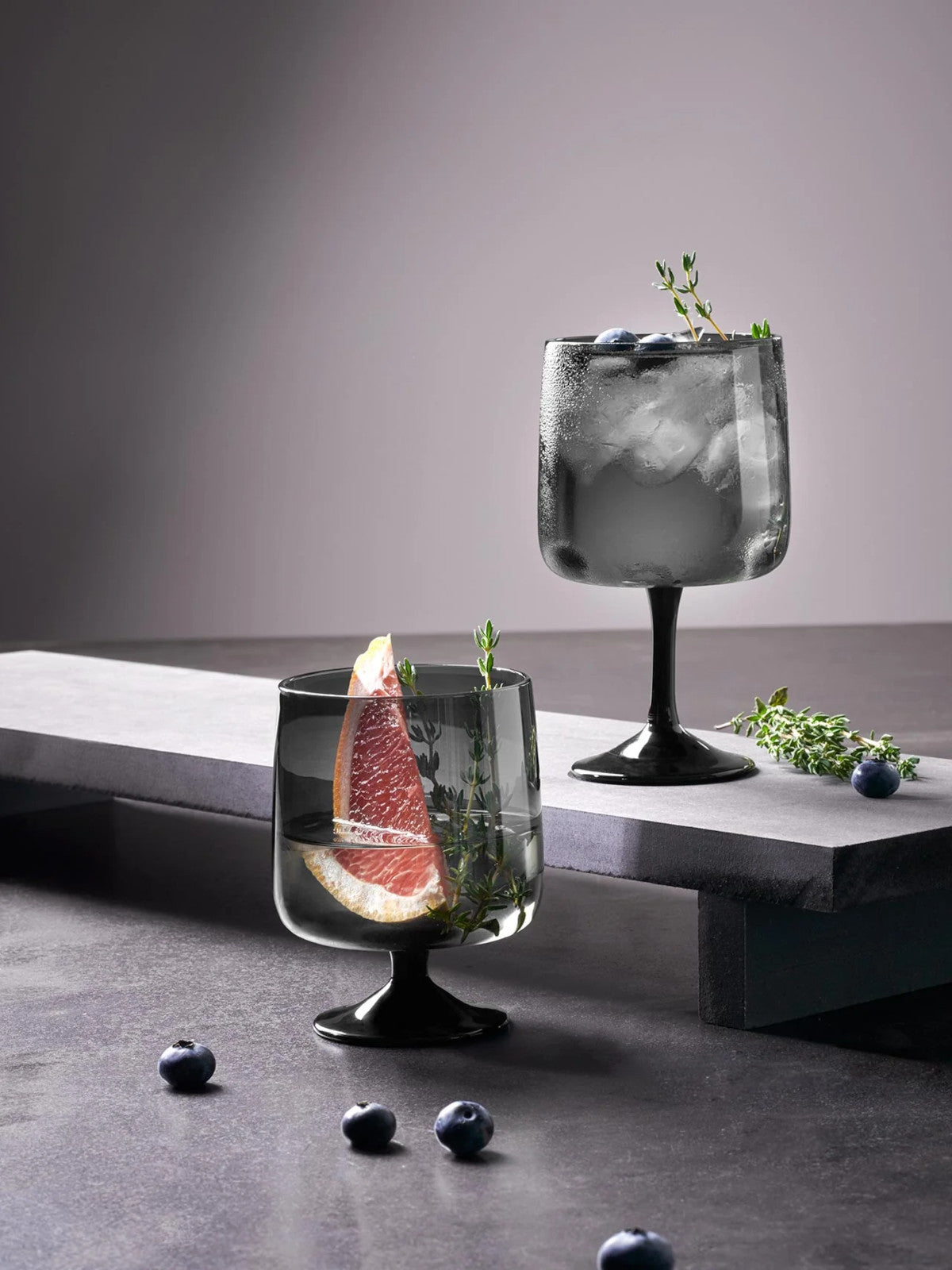 ASA sarabi Stielglas grau 0,2l - Produktbild 3