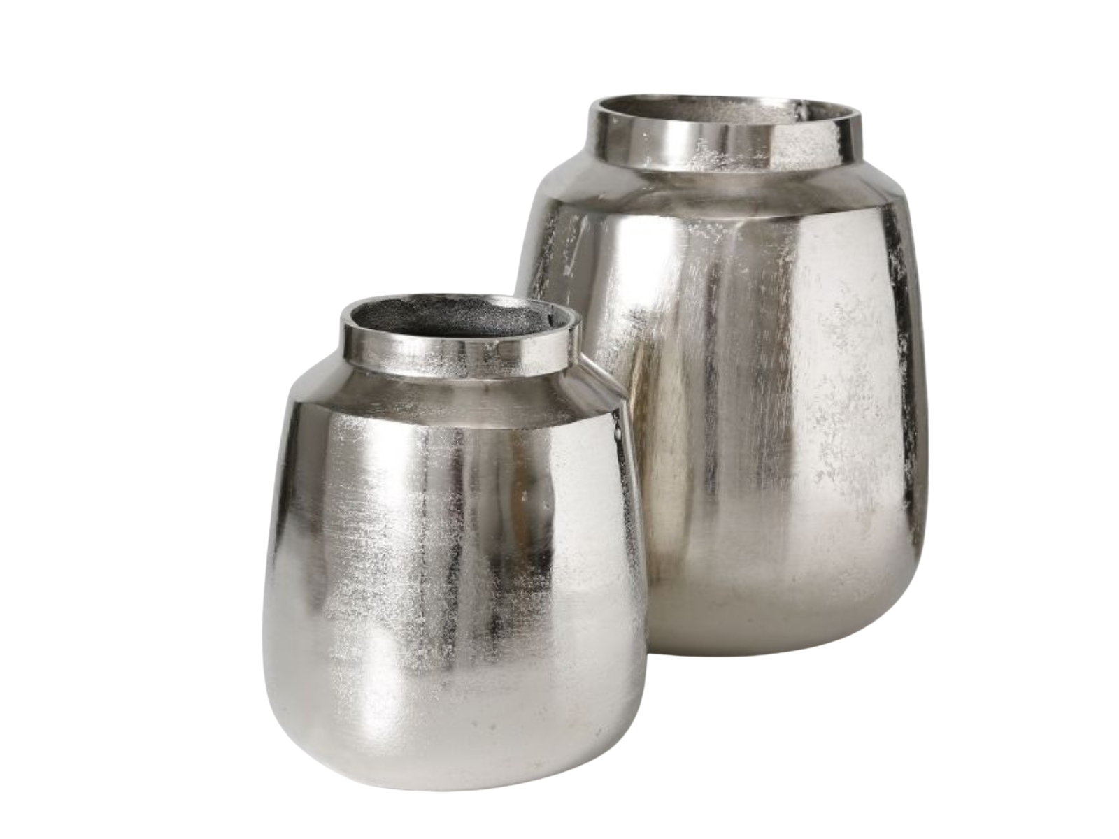 Boltze Cooper Vase silber 26 cm ( 1 Stück ) Freisteller 1