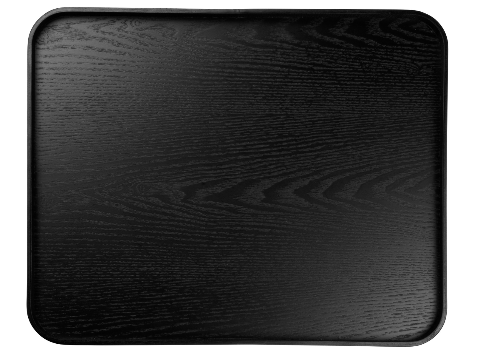 ASA Selection wood schwarz Tablett auf Fuß 45,5 x 36cm Freisteller 2